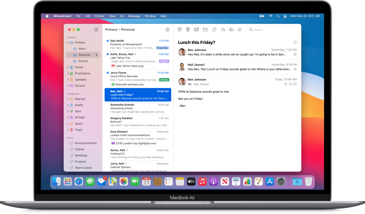 mimestream email mimestream email